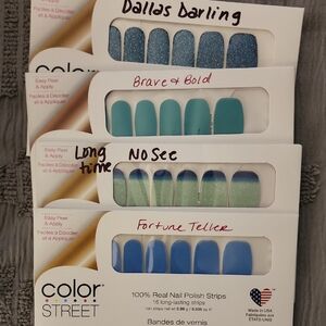 Color Street Set Of 4 Nail Strips